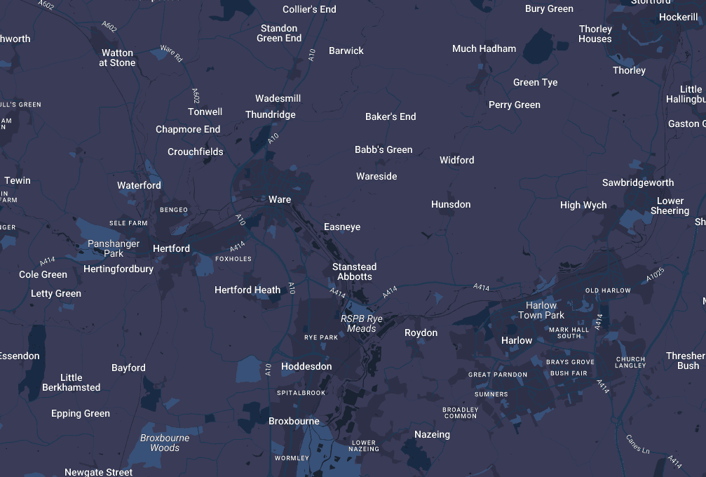 Map showing location of Perlini Property Management